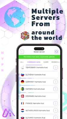 MVPN android App screenshot 3